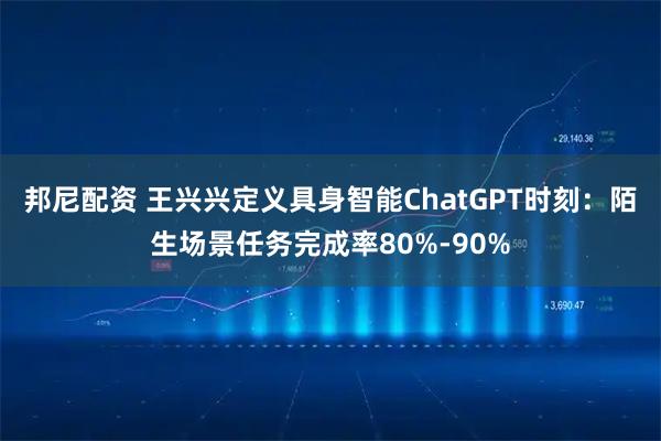 邦尼配资 王兴兴定义具身智能ChatGPT时刻：陌生场景任务完成率80%-90%